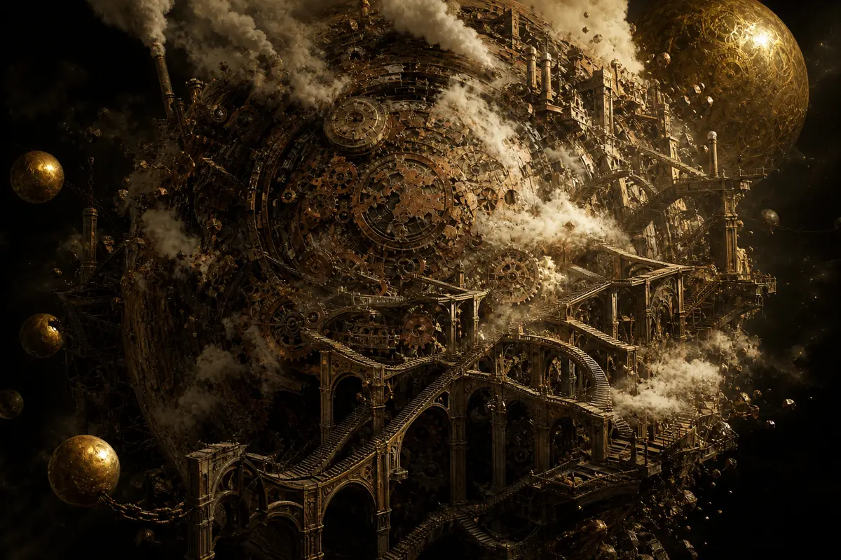 Alchemy of Worlds — reality distortion and cosmic dread