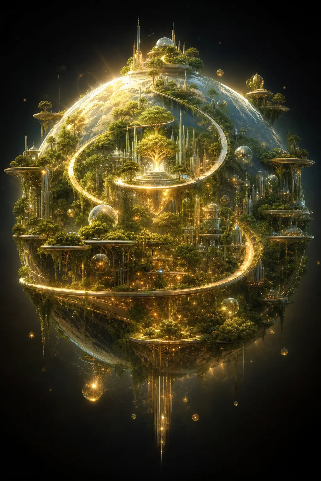 Rebirth — impossible architecture rises
